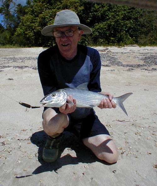 If you read the magazines you may think that fly fishing is the only way to catch these battlers - not so!