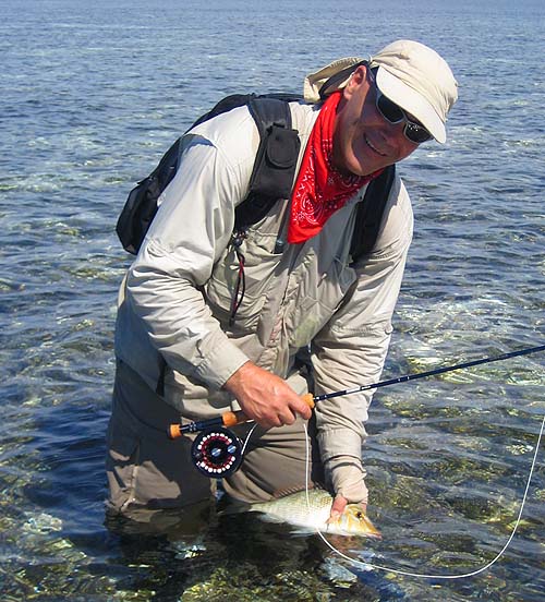 Another wonderfully coloured fish taken on the fly.