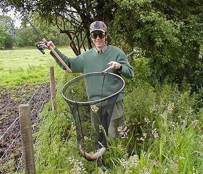 Not a five pounder but a nice fish.