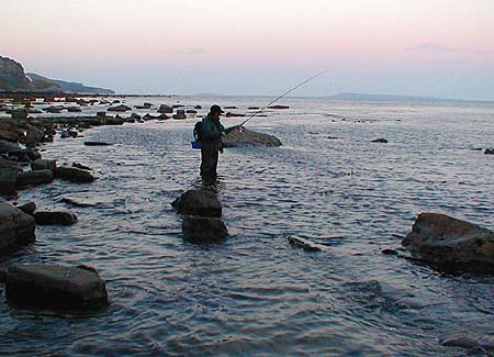 Not quite at first light.