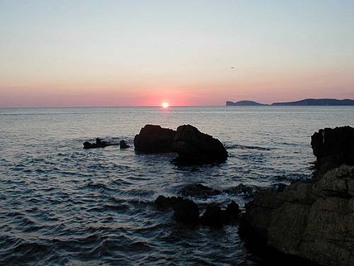 I had a couple of dawn and dusk sessions here - to no avail. Several times small mullet sprayed out as though being chased just by the big rock.