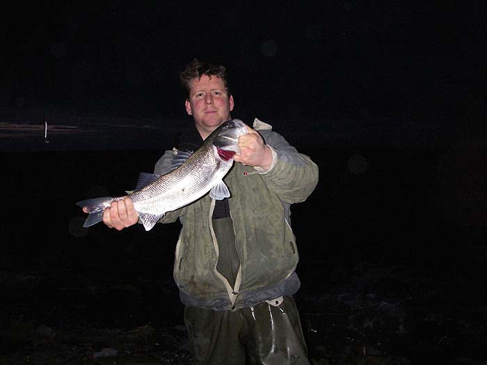 It's always good to land the first fish of the year. After that the pressure's off.