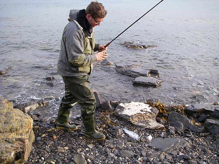 Not the biggest bass ever but satisfying in early April.