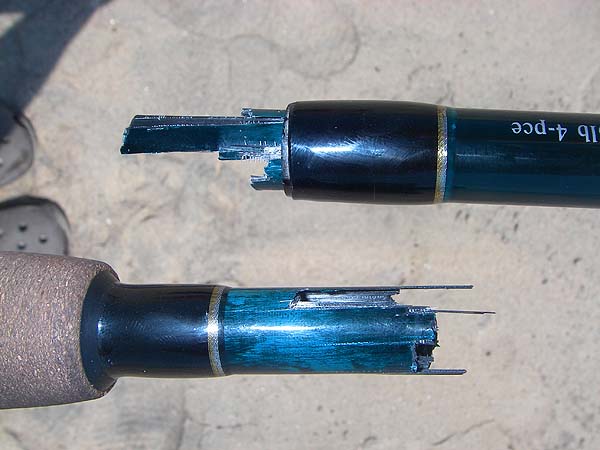 So much for a rod that would cast any weight of popper.