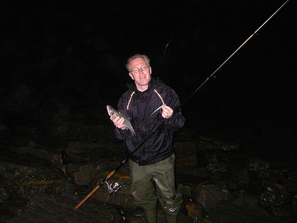 The smallest of the session but a welcome start in the dark.