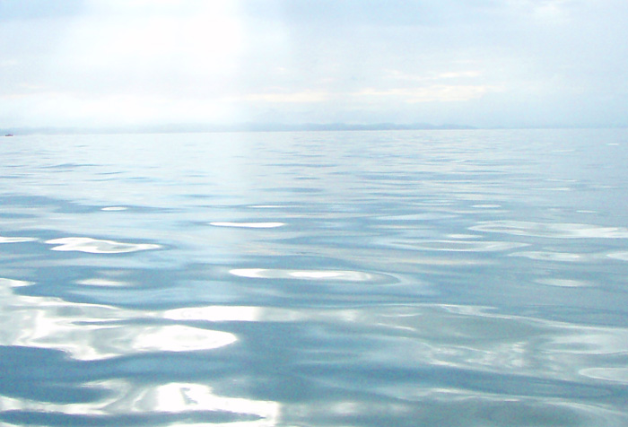 What wonderful conditions for a spot of boat fishing!