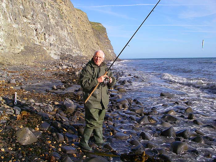 Despite a bit of colour in the water the fish were not biting.
