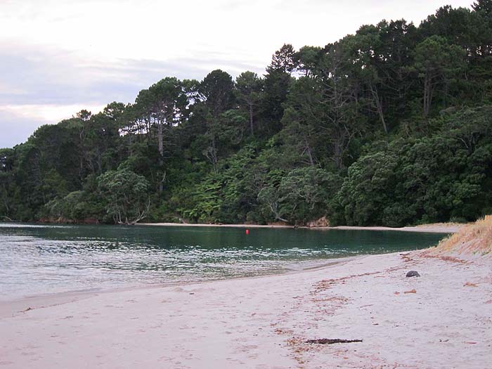 Looks idyllic but obviously has fierce tides over the bar at the entrance.