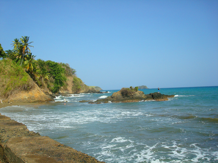 Again pretty calm. I'm the one on the beach.