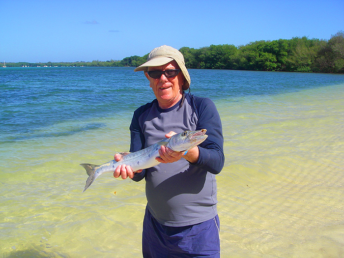Another flats barracuda for me - ready to be returned.