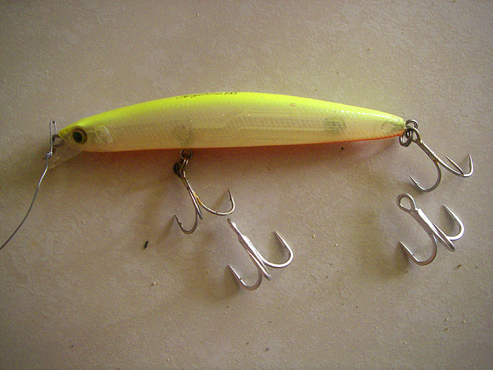 If Rich had switched to the 4x trebles he'd have landed yet another big snook.