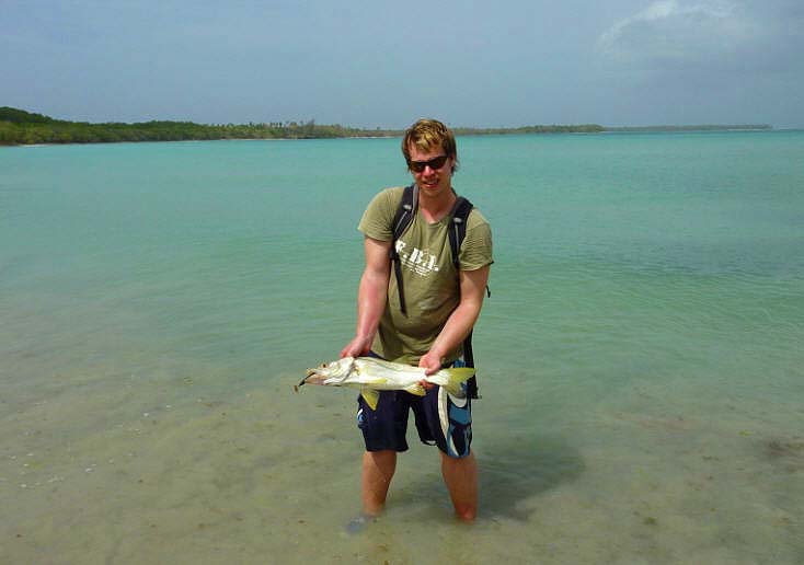 Not a monster but good fun on spinning gear.