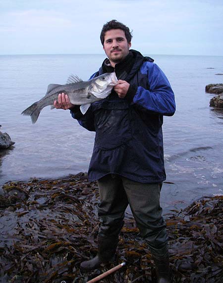 Like me Rob rarely gets a picture of himself with a fish - so this was a bonus.