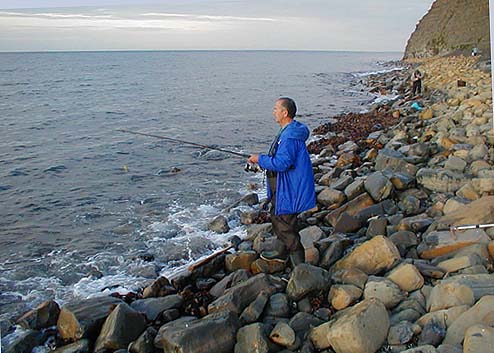 Jim fruitlessly spinning.