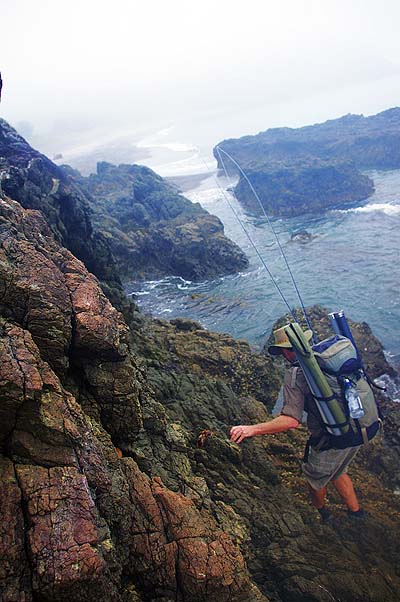 Any sea angler could visualise the potential in a beautiful place like this..