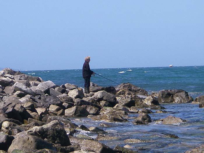 This was our abortive trip to Worbarrow. Pleasant but fishless.