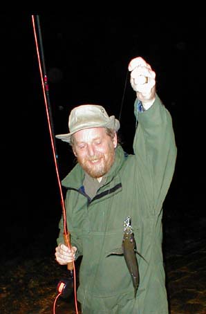 Another fly caught scad.