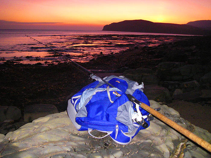 This is what it's all about. A bit chilly on the fingers but the best part of the day - and about time to go home.