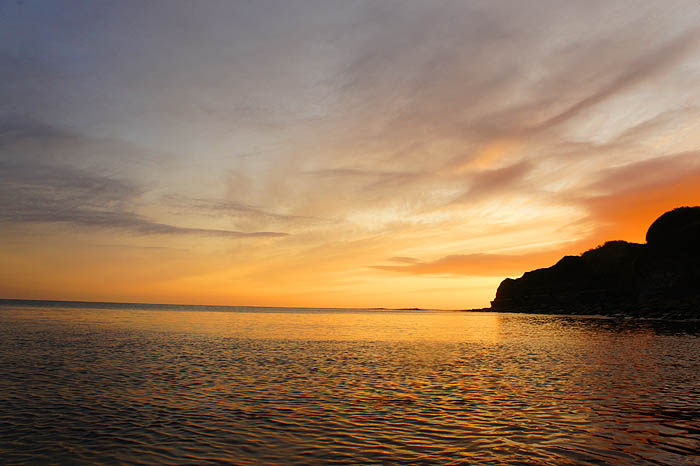 Near the end of Bill's first idyllic session.