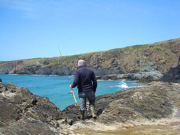 One of the spots I tried in Wales. The place looked fantastic but was fishless (one missed bite - probably not a bass).