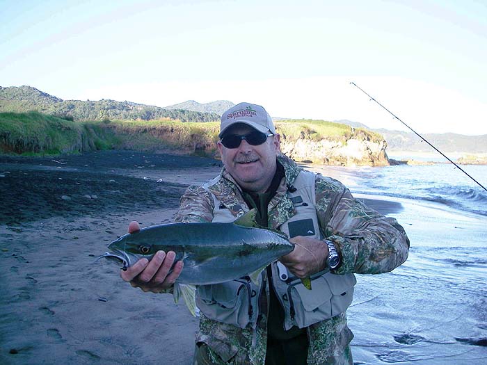 Anyone should be pleased with a fish like that. Note the lure.