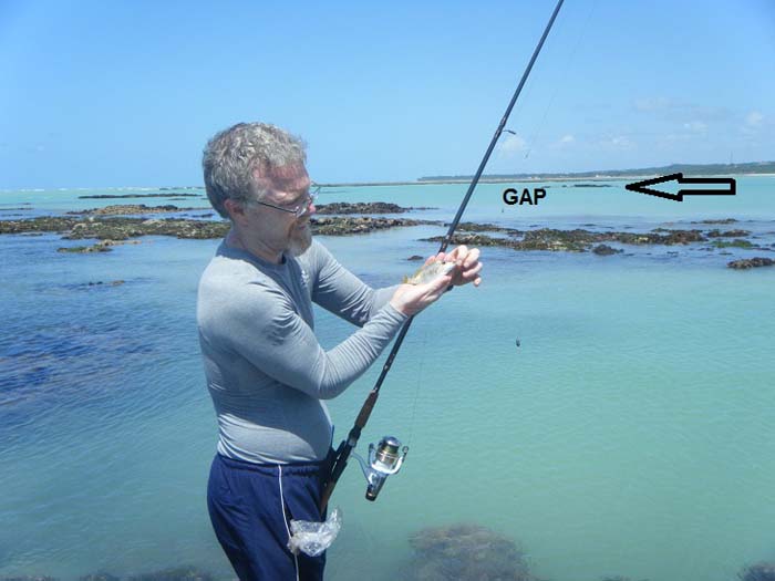 With all these little reefs and slightly more depth the potential for big fish is certainly there.