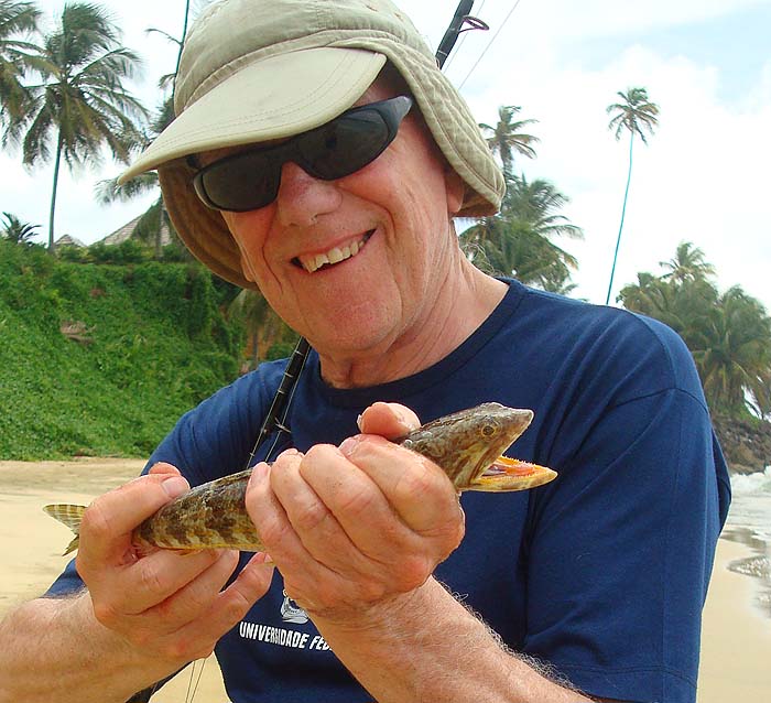 The hated lizard fish or sand diver. Not my favourite species.