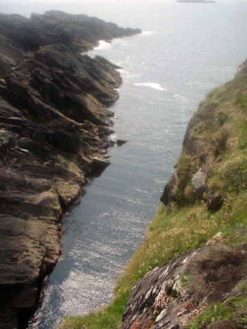 Typical of the spots where big pollack like to lurk.