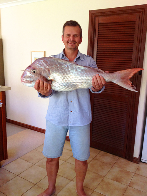 Now that's what I call a snapper.