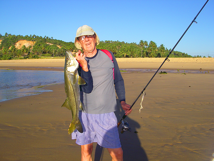 My ten pounder could have been the 'fish of the trip'.