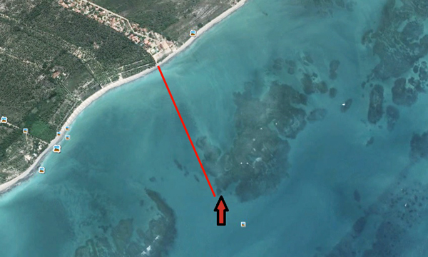 Richard's path to success. Just the place for jacks to ambush prey.