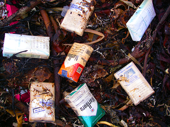 Colourful but not a pleasant sight.