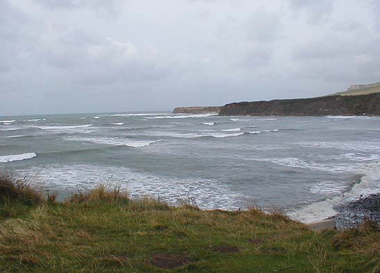 Even in a full onshore blow it may be possible to find more sheltered spots.