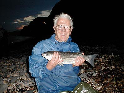 Obviously not the one I lost (at least as far as I am aware) but this is what it looked like and I though that you'd like to see a fish even if I didn't catch one.