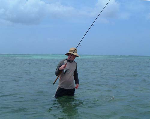 One of Rich's smaller fish but it went like a rocket.