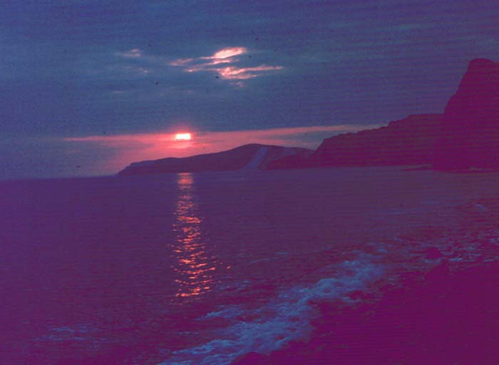 An old slide but whether the sun is coming up or going down it will be time to cast a plug.