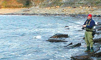 At this stage the light was still quite good in the last of the evening sun.