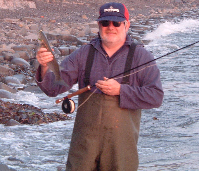 Not the biggest mullet ever but a good fish and very satisfying after all that hard fishing.