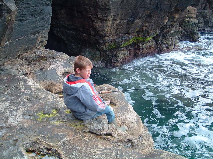 It's important for less experienced anglers to know what a bite feels like and wrasse give you plenty of practice.