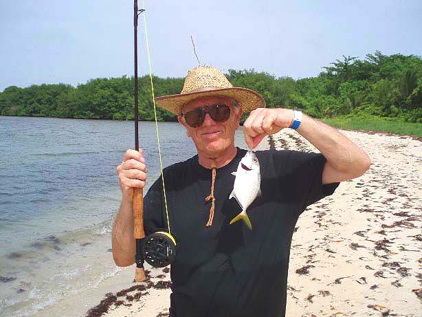 Again not much of a fish to look at but like a supercharged trout on the line