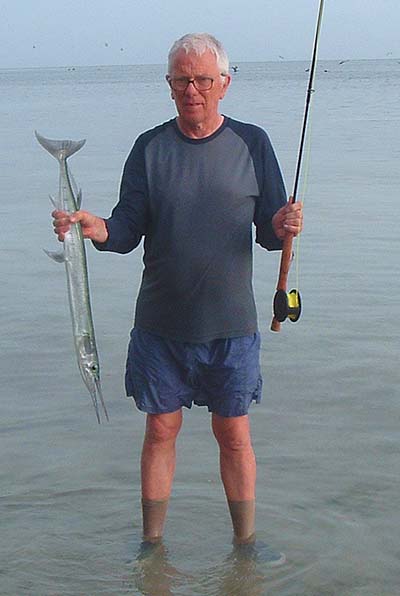 More like a weapon than a fish.