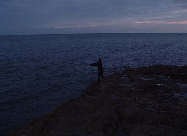 The light is just about reaching the state where bites begin to come fast and furious.