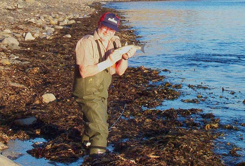 this was our first fish on the second evening.