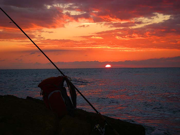 Even if there had been no fish this was worth getting up for.