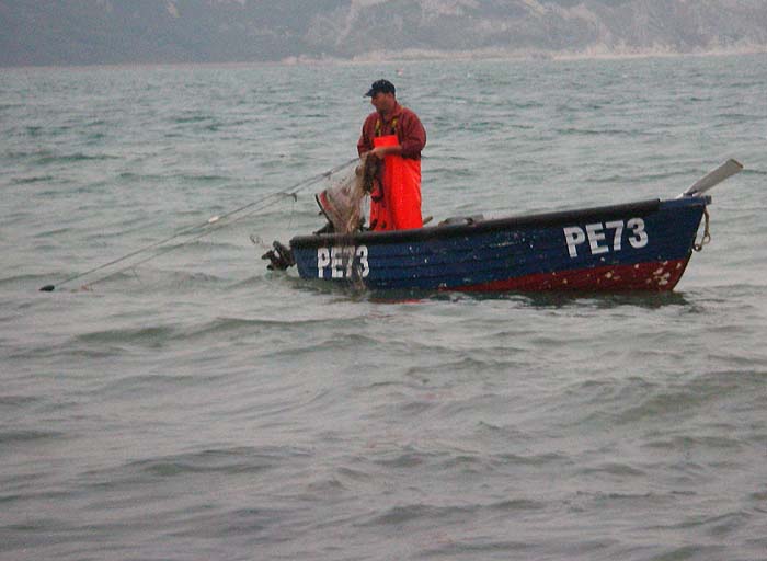 No problem to avoid on the cast once it's light enough to see where it is.