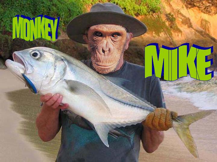 This T shirt logo (a gift to me) was Richard and Ana's idea of a joke. Needless to say the jack could have eaten anything we managed to catch in Grenada.