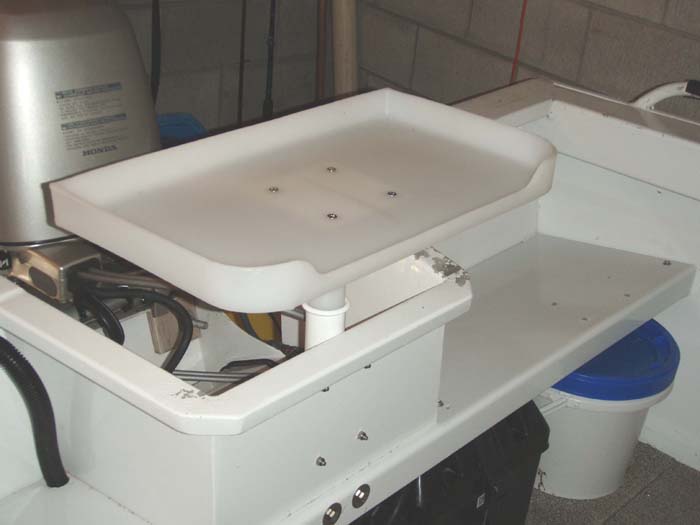 I never had anything as smart as this in my dinghy.