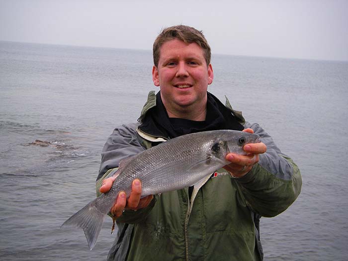 Unhooked and ready to go back. I managed to get the horizon cockeyed.