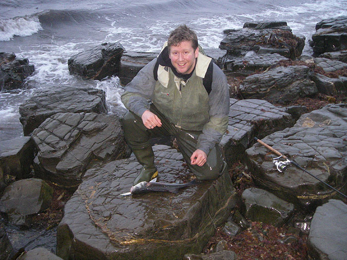 Ben ponders how to get the treble out - it will need forceps and care.