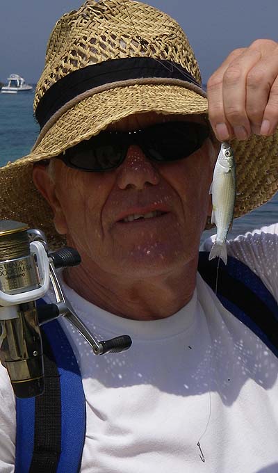 These fish demolished surface fished bread in seconds.